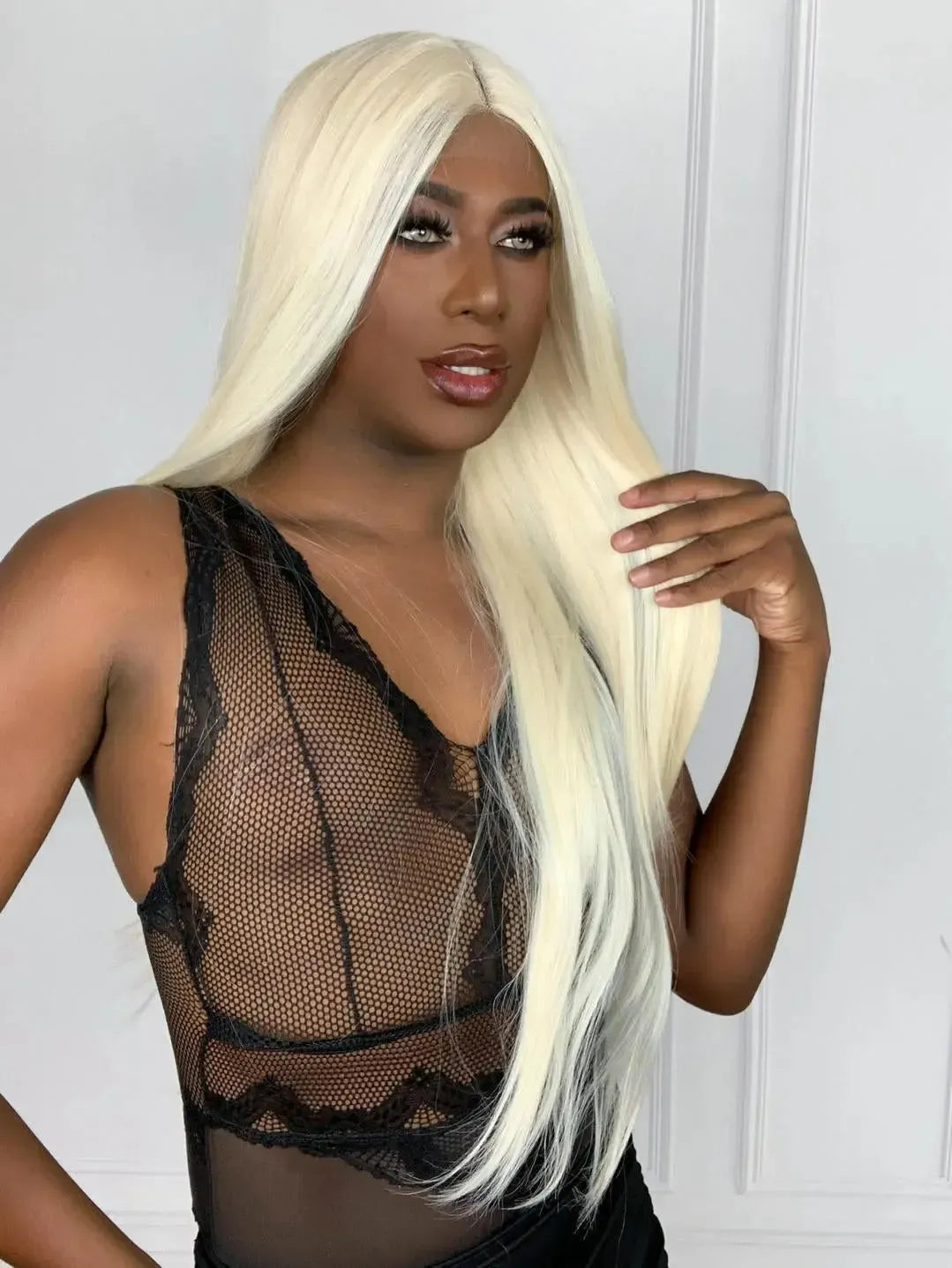 Lace Front Allure Loira - Repartição 100% Definida