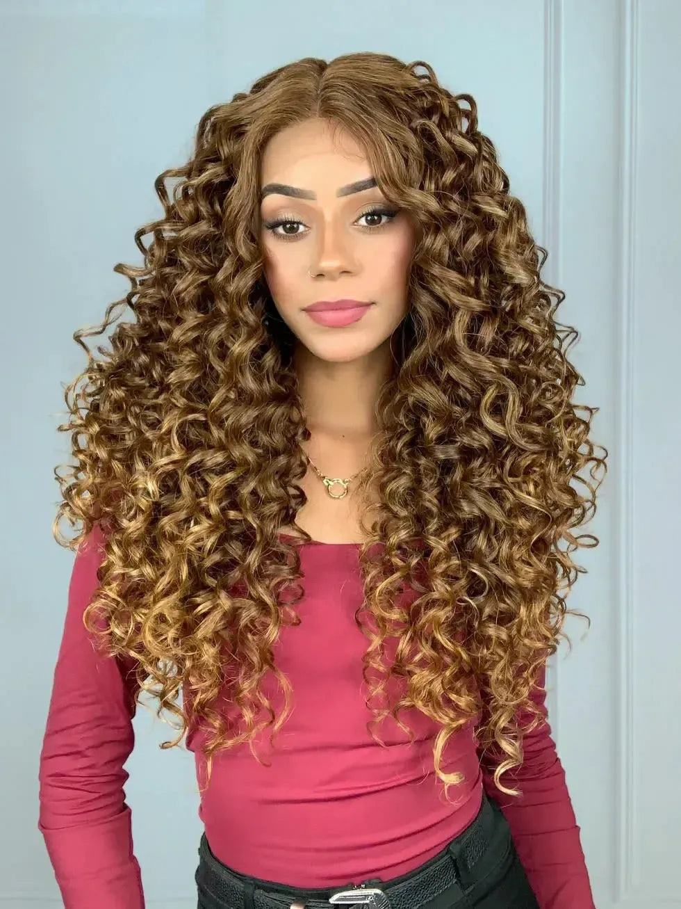 Lace Front Barbara Morena Iluminada 1427 Cacheada