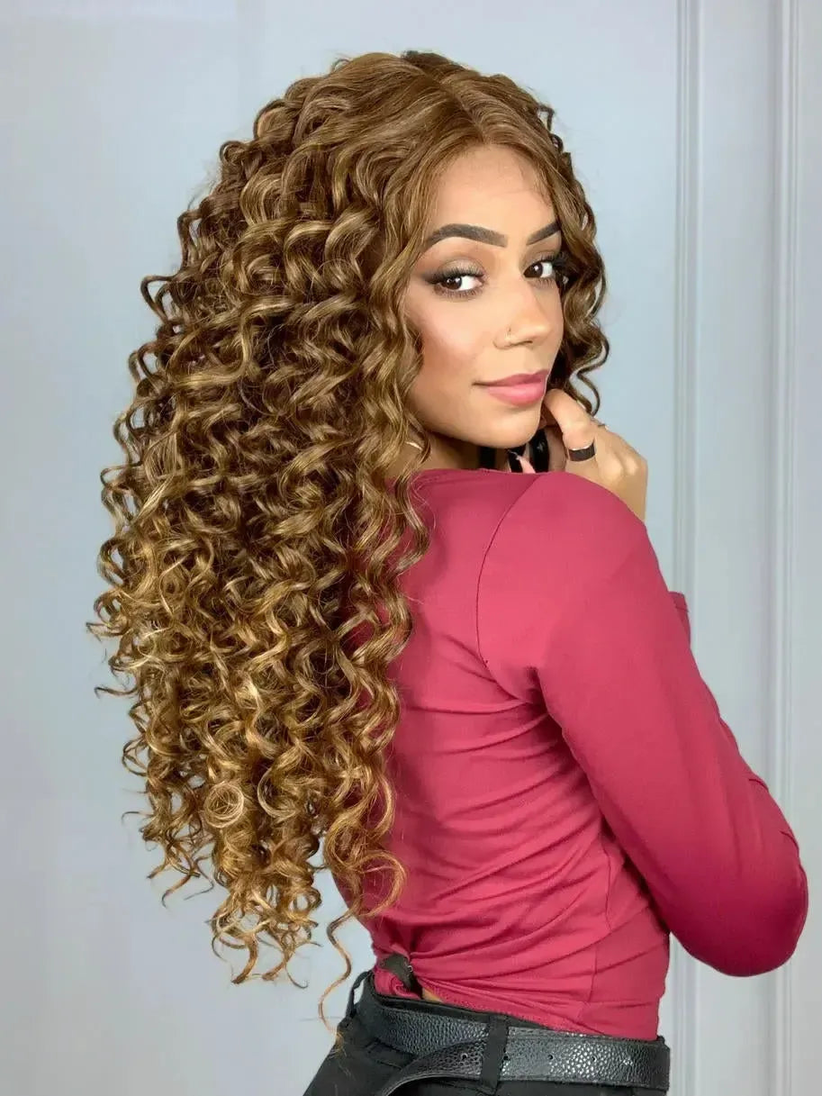 Lace Front Barbara Morena Iluminada 1427 Cacheada