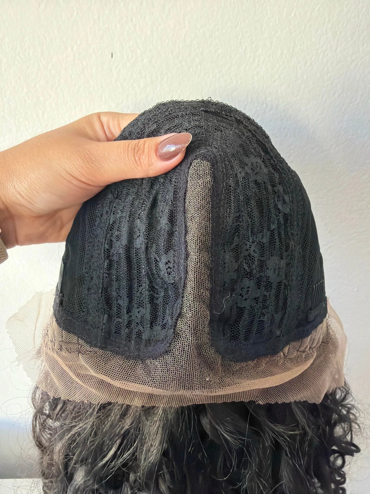Lace Front Brenda Cacheada Castanho Escuro
