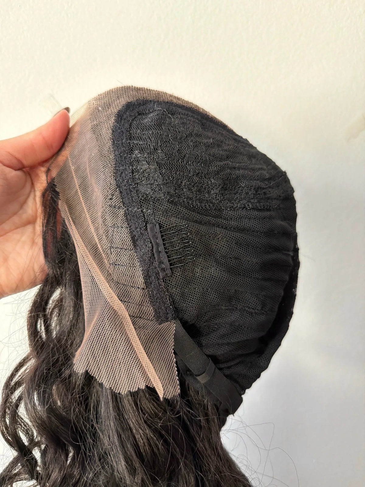 Lace Front Brenda Cacheada Castanho Escuro