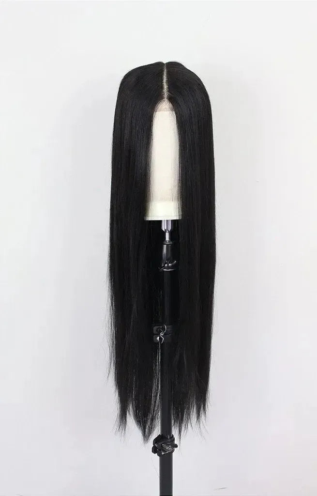Lace Front Britany Preta Lisa 110cm