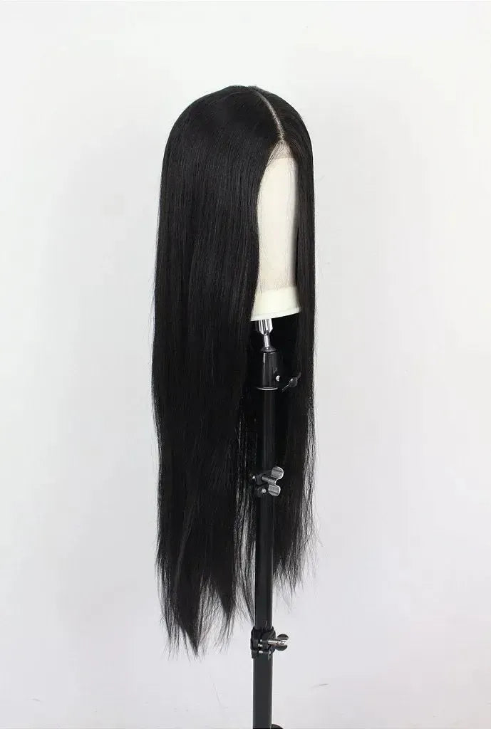 Lace Front Britany Preta Lisa 110cm