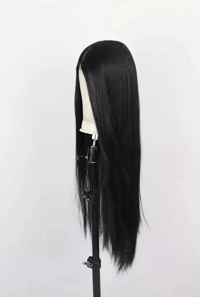 Lace Front Britany Preta Lisa 110cm