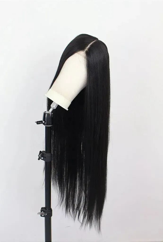 Lace Front Britany Preta Lisa 110cm