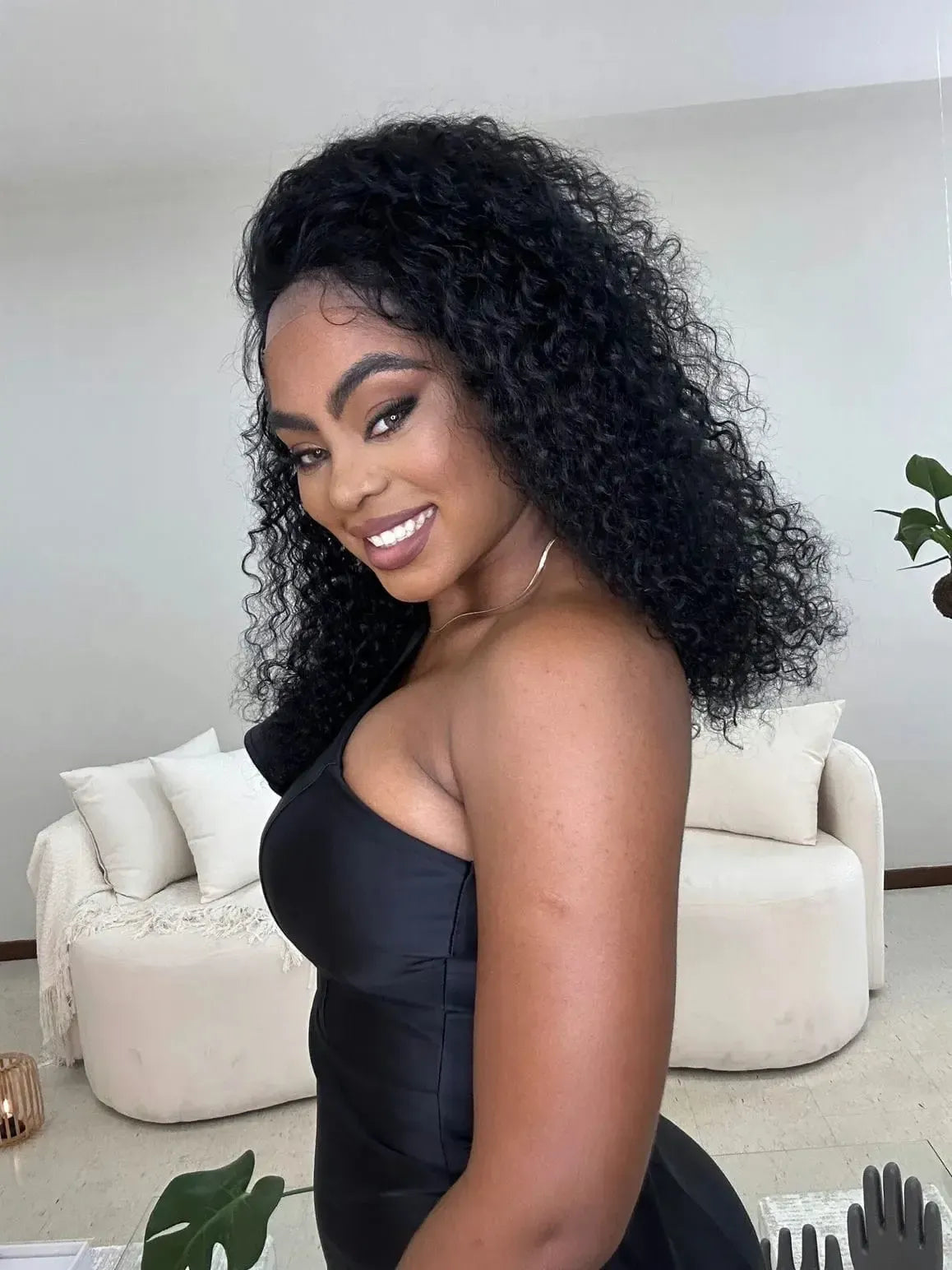 Lace Front Cabelo Humano Hibisco