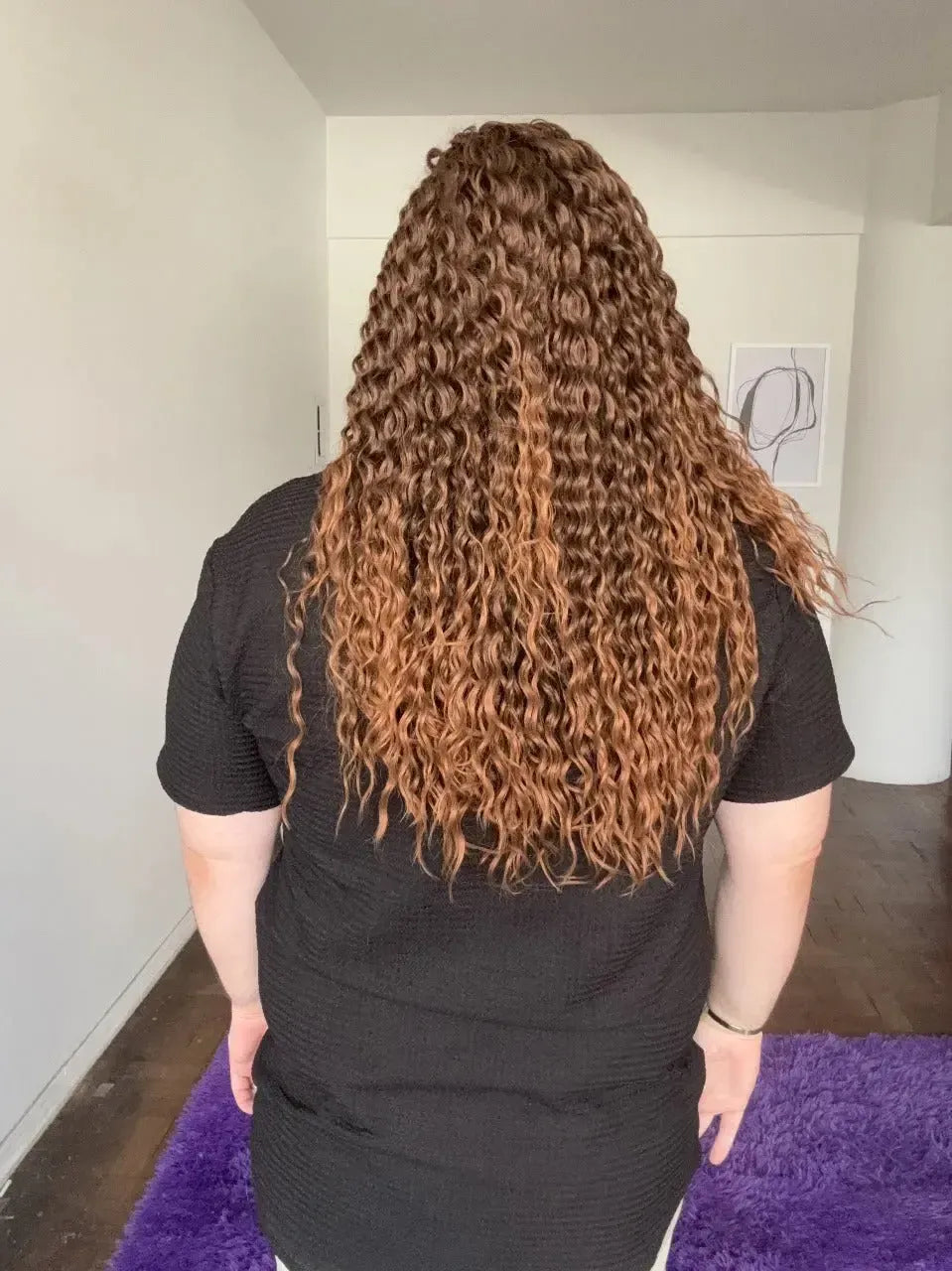 Lace Front Cacheada Peça Única 008