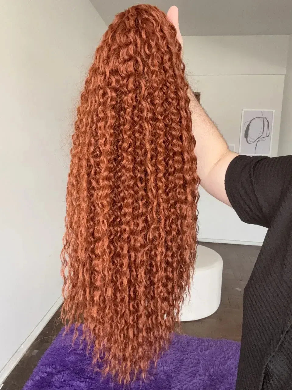 Lace Front Cacheada Peça Única 016