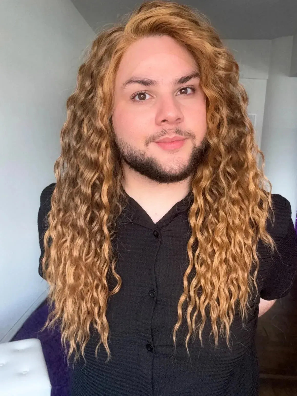 Lace Front Cacheada Peça Única 026