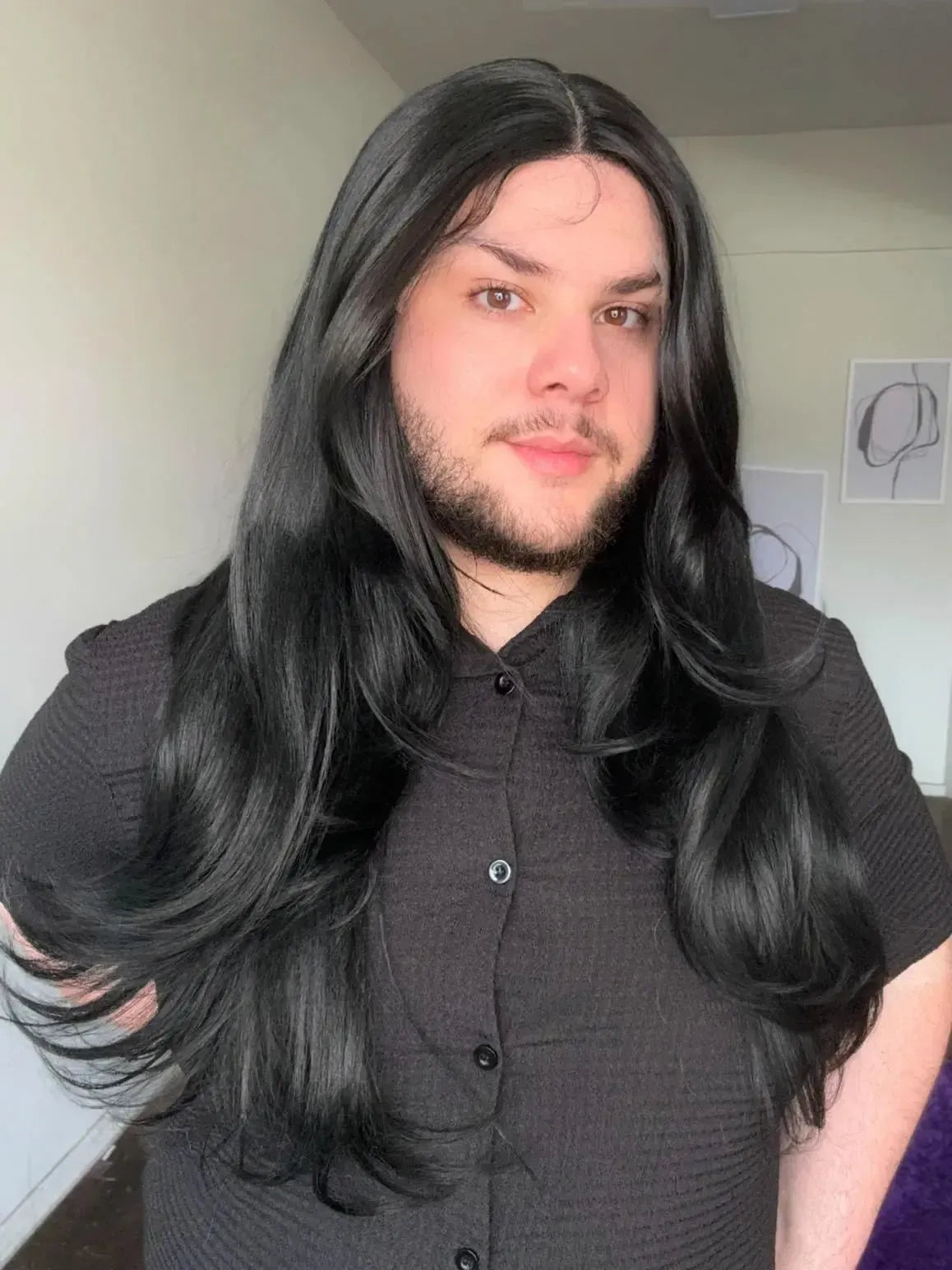 Lace Front Fibra Premium Peça Única 009