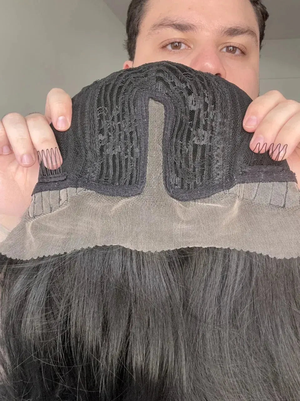 Lace Front Fibra Premium Peça Única 009