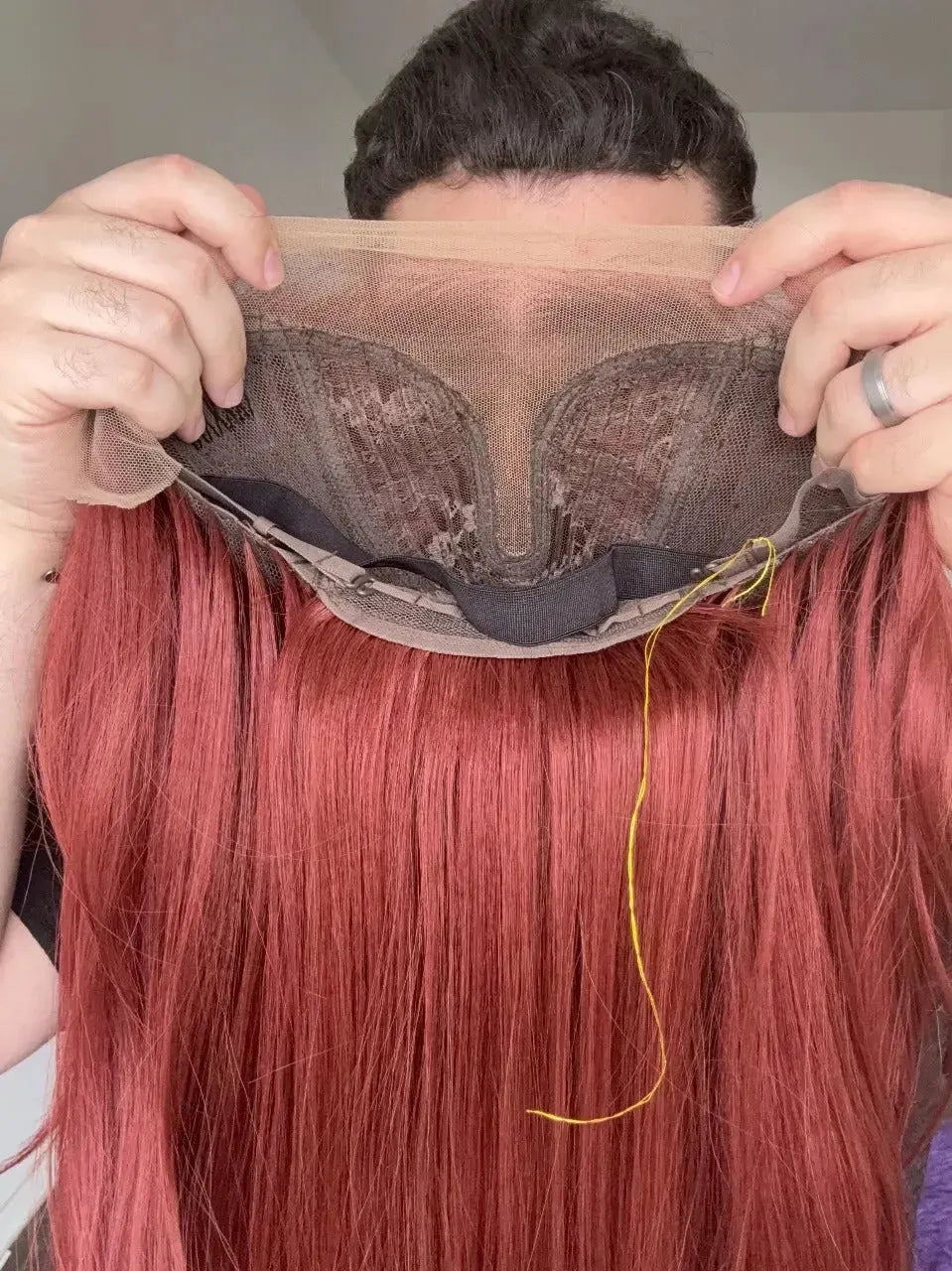 Lace Front Fibra Premium Peça Única 018