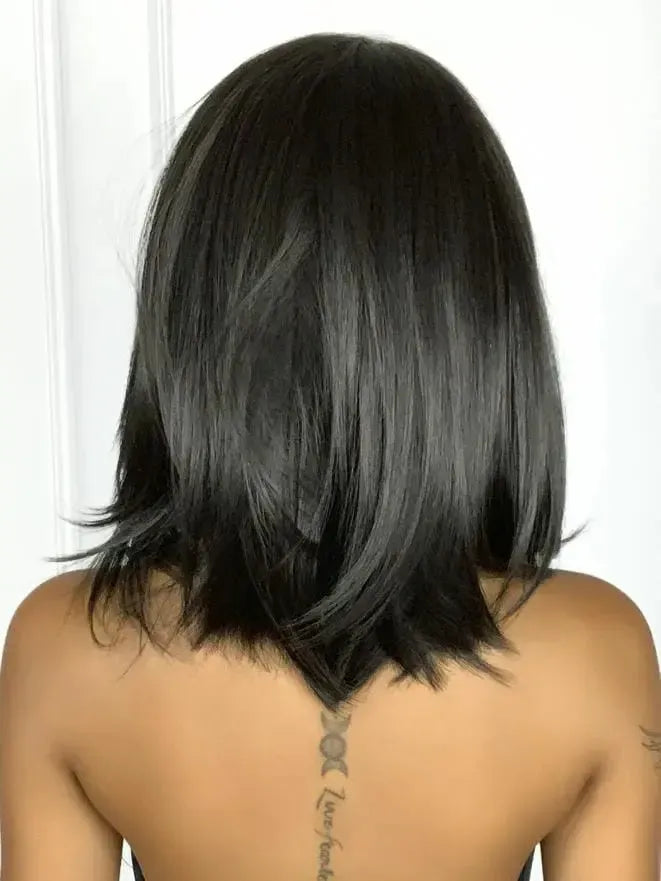 Lace Front HD Belena Castanho Escuro Repartição Livre 13x4