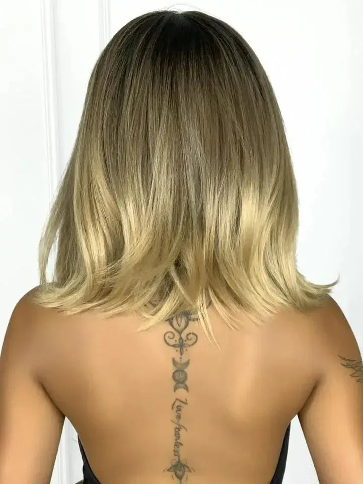 Lace Front HD Belena Loira Repartição Livre 13x4
