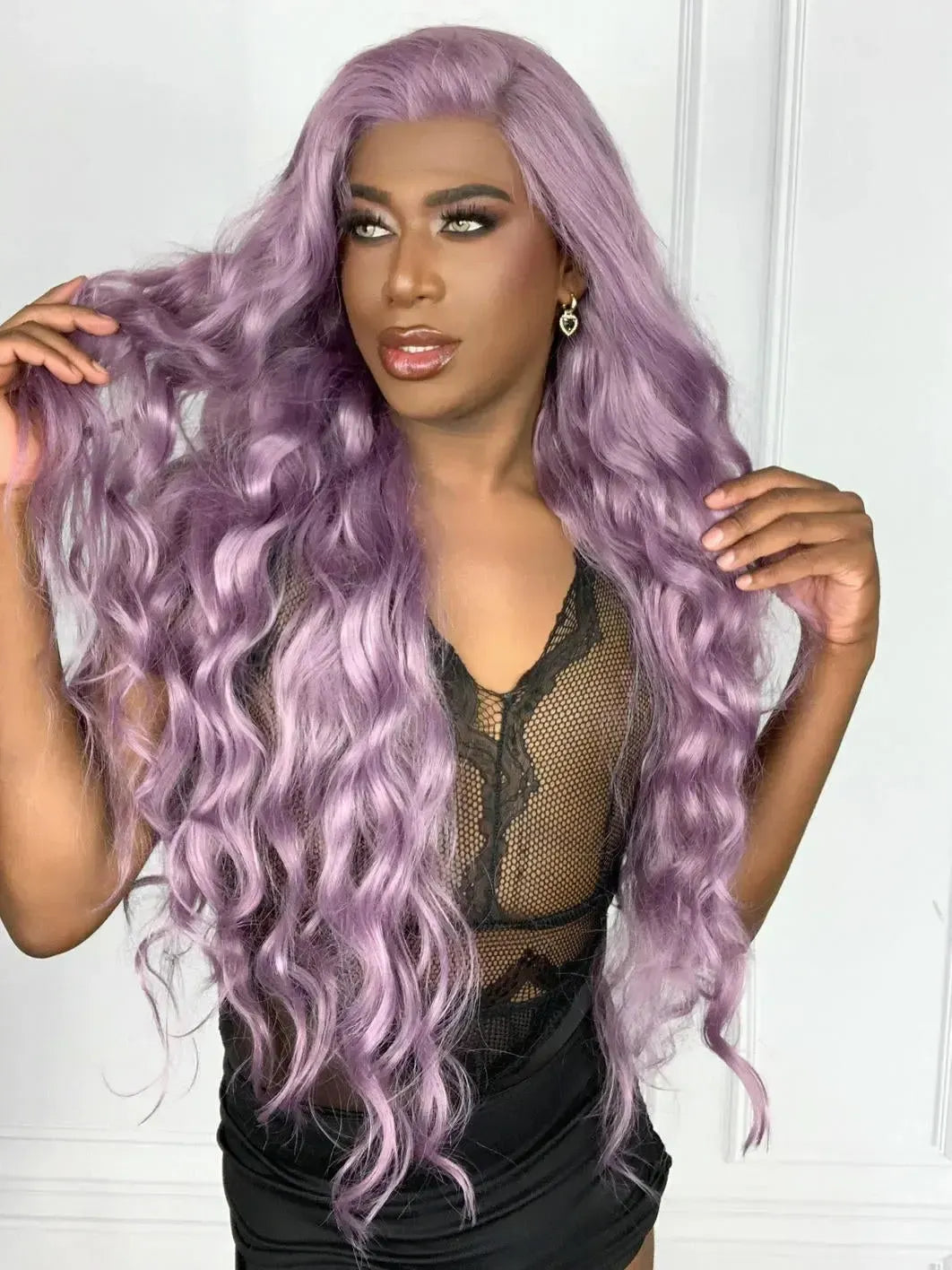 Lace Front HD Boni Roxa Ondulada - Repartição Livre 13x6
