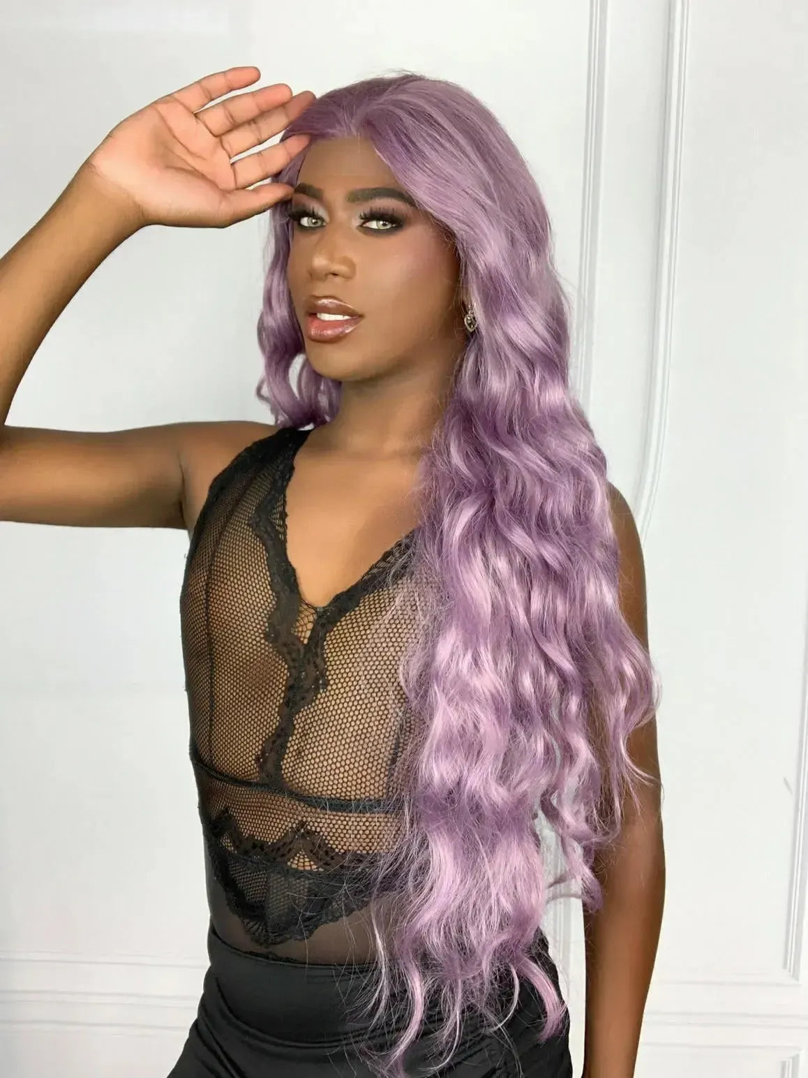 Lace Front HD Boni Roxa Ondulada - Repartição Livre 13x6