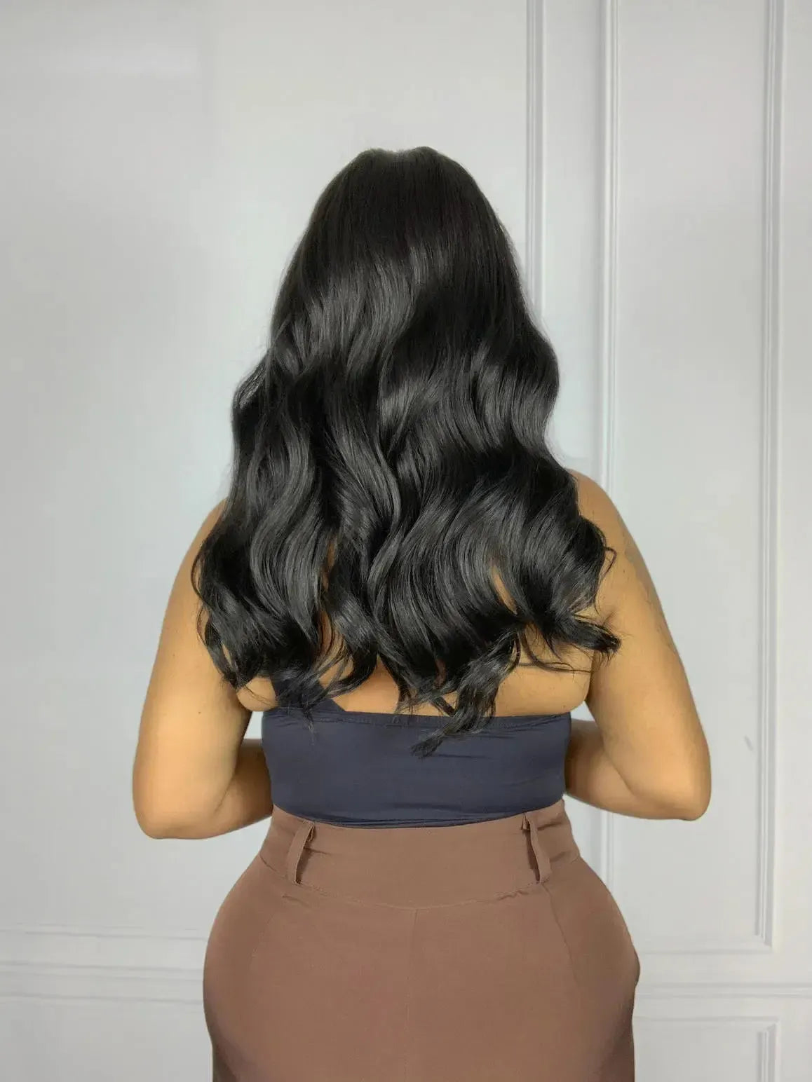 Lace Front Harriet Castanho Escuro - Repartição Livre 13x4