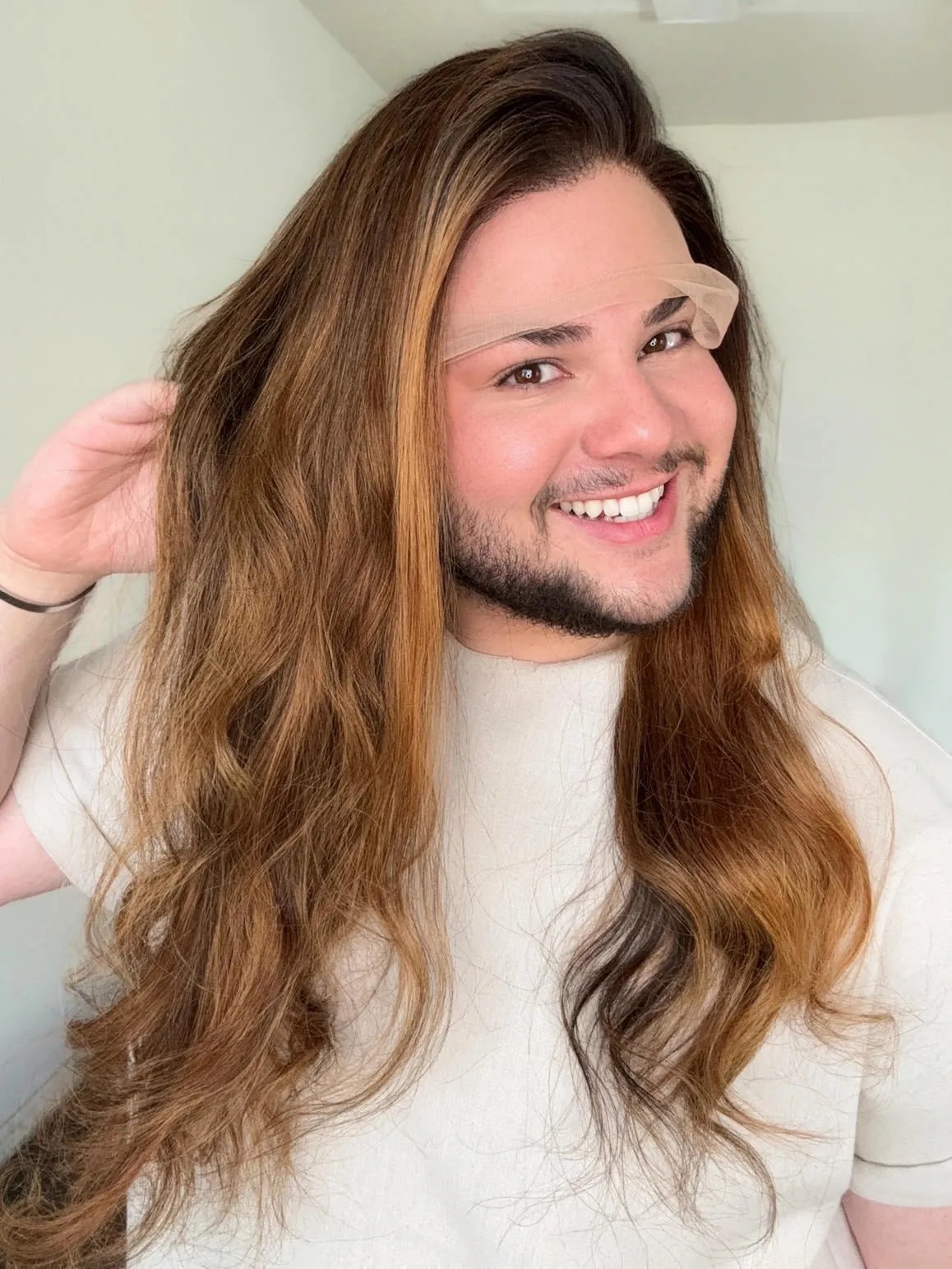 Lace Front Humana HD Camila 009 Luzes 65cm - Repartição Livre 13x4