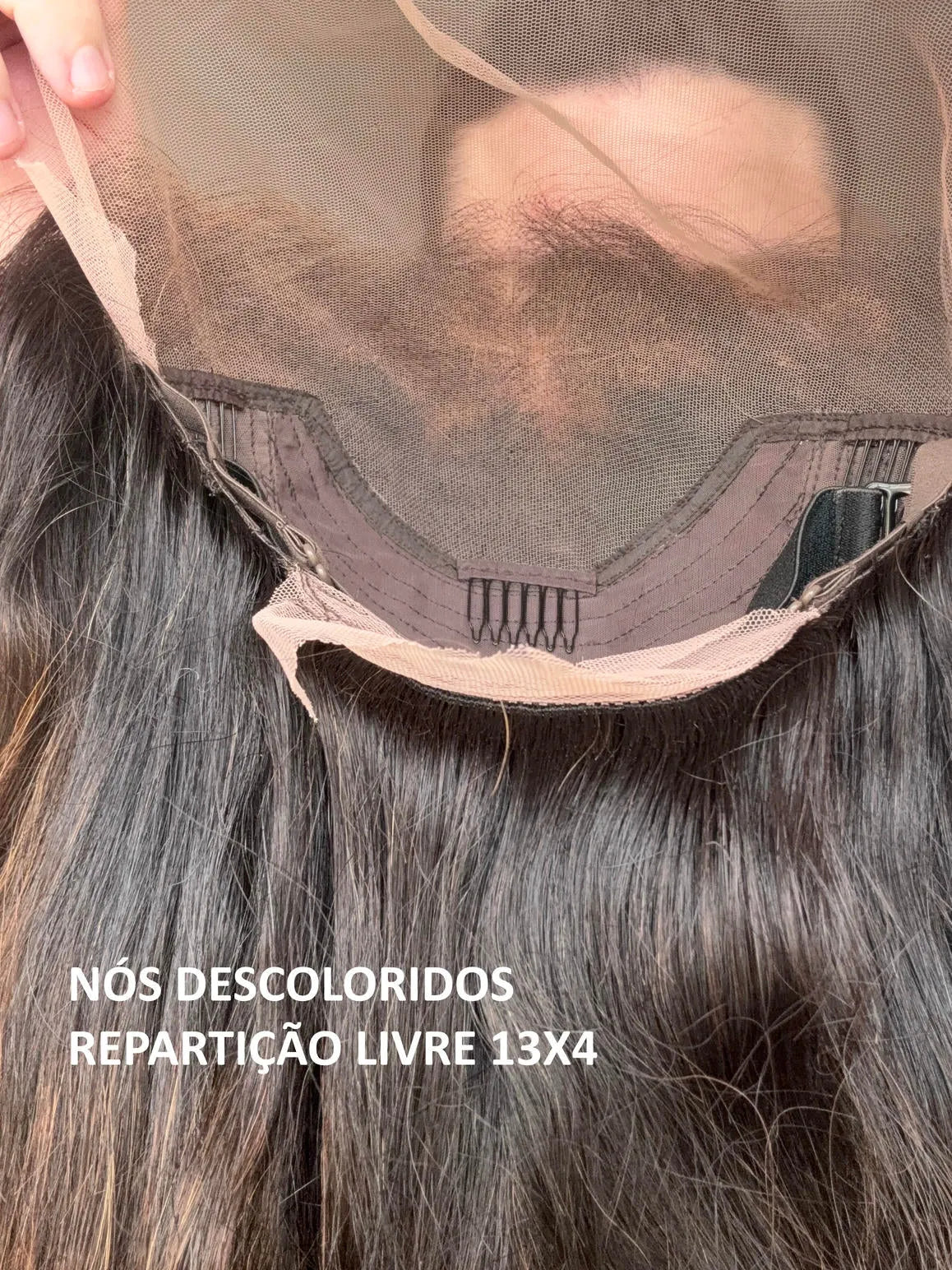 Lace Front Humana HD Lisana 03 Luzes 55cm - Repartição Livre 13x4