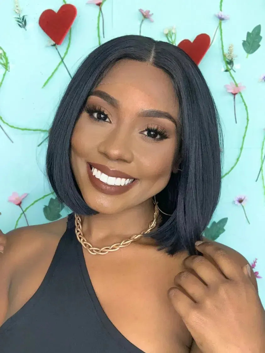 Lace Front Joa Castanho Escuro - Repartição Livre 13x4