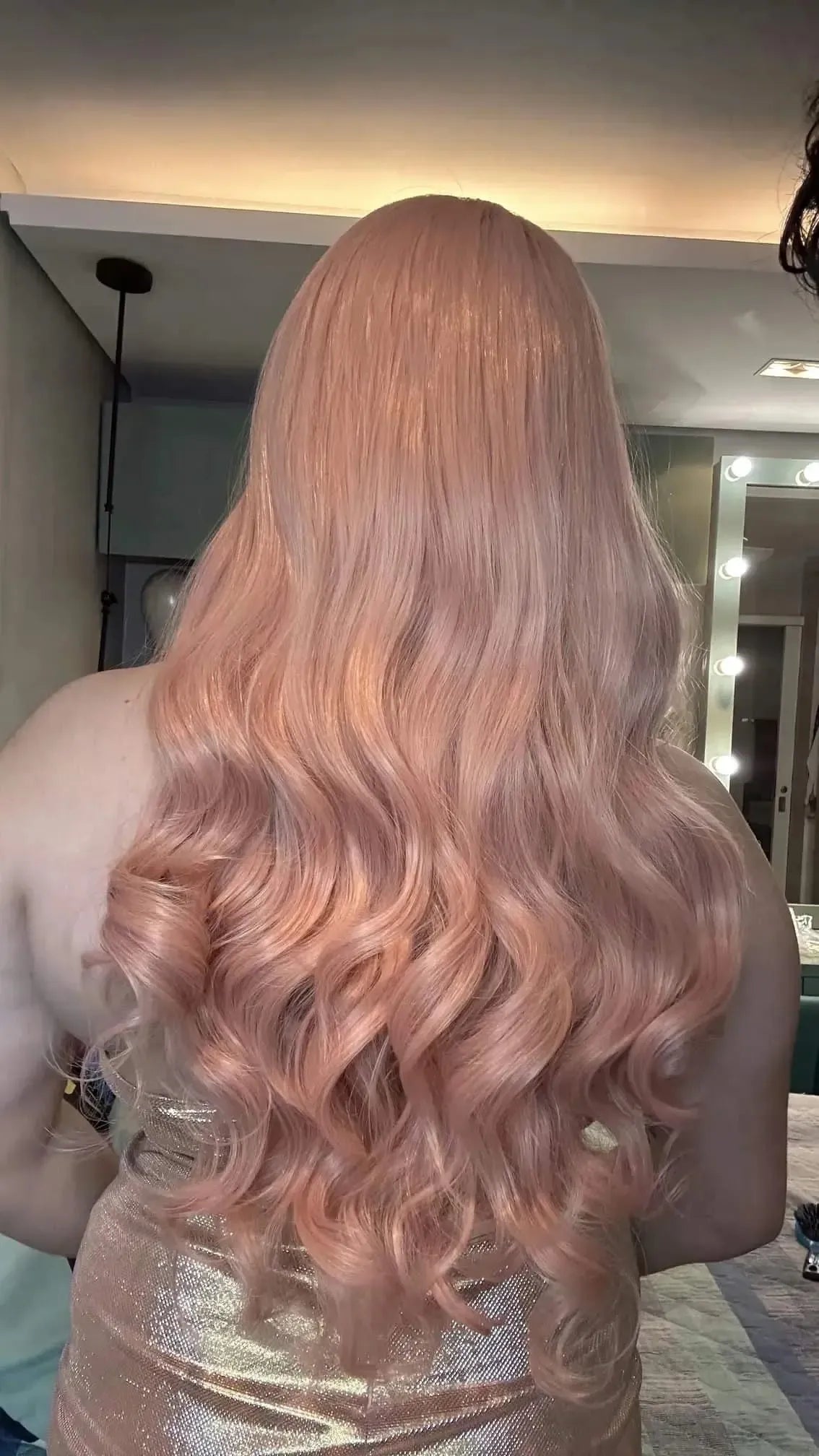 Lace Front Lunari Rosa Salmão - Repartição Livre 13x3