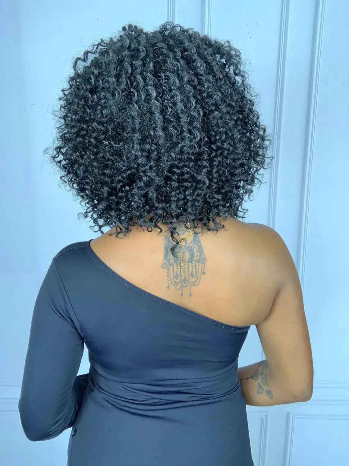 Lace Front Madson Preta Cacheada