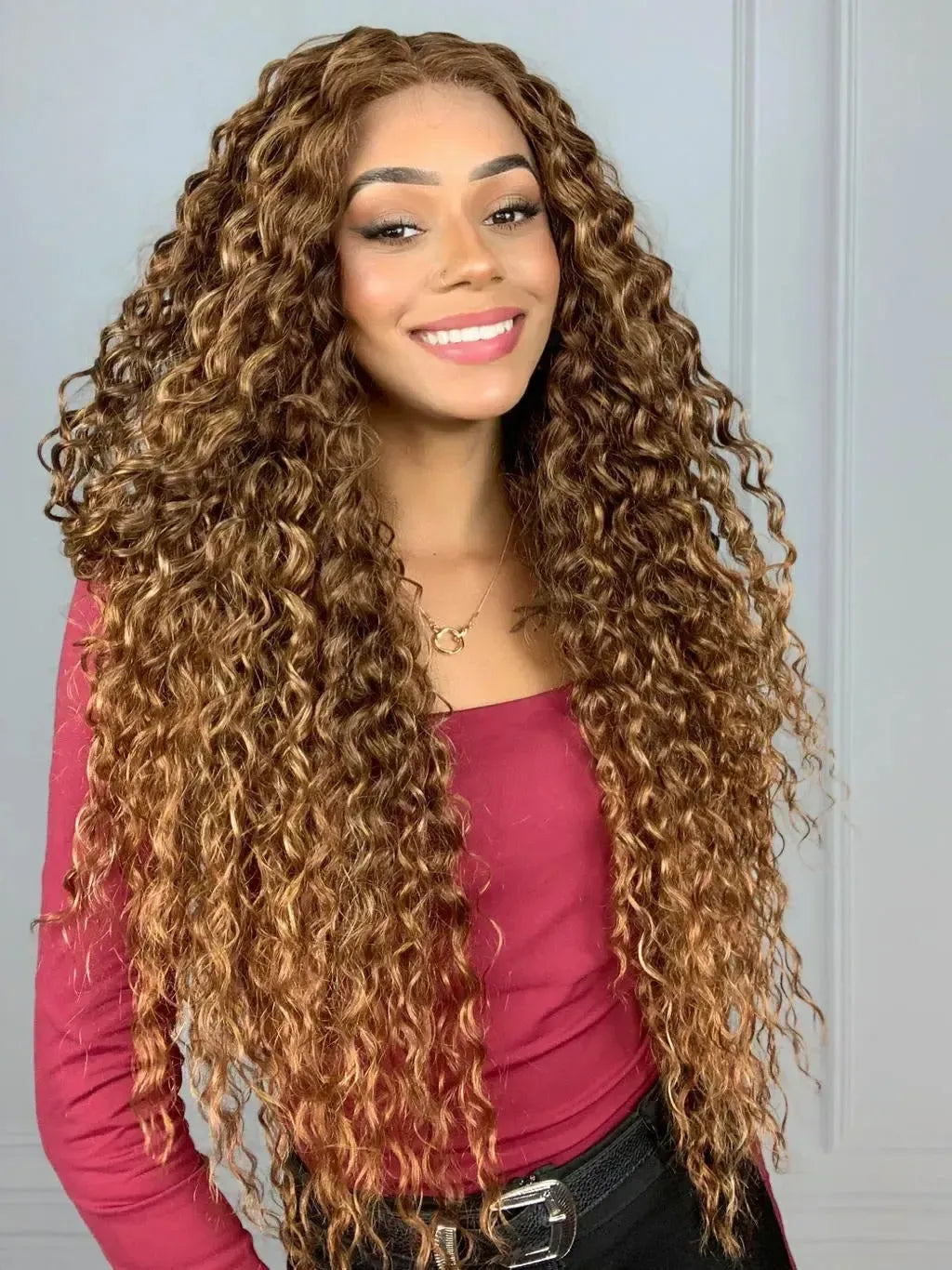 Lace Front Mariana Cacheada Luzes