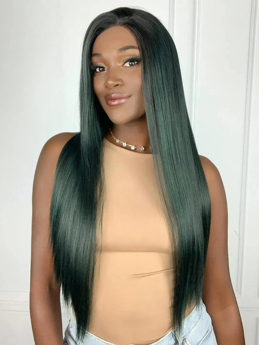 Lace Front Marta Verde 75cm - Repartição Livre 4x4