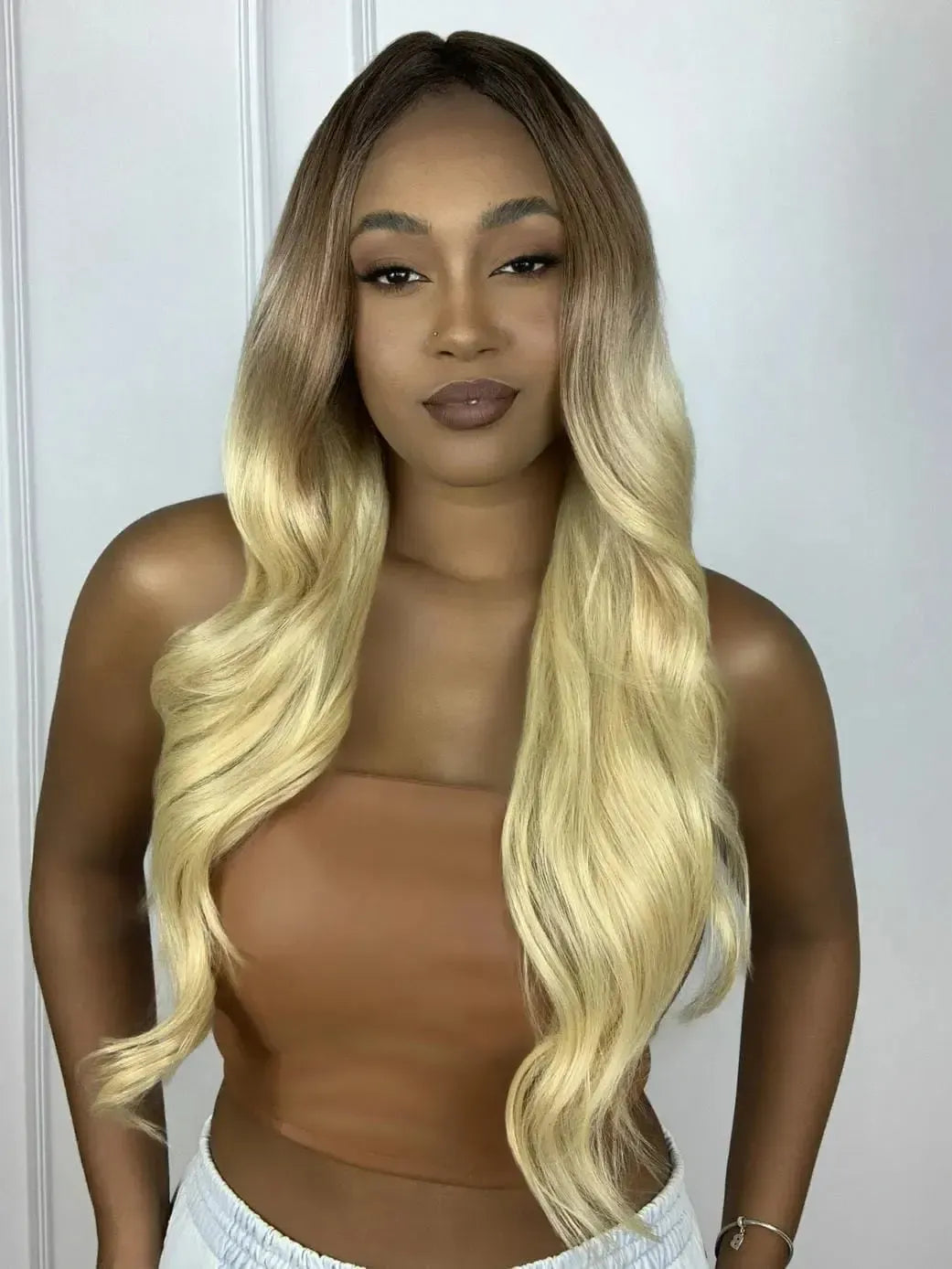 Lace Front Mary OP Blonde Loira Colors 70cm