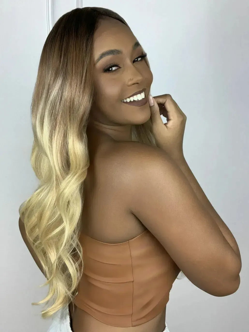 Lace Front Mary OP Blonde Loira Colors 70cm