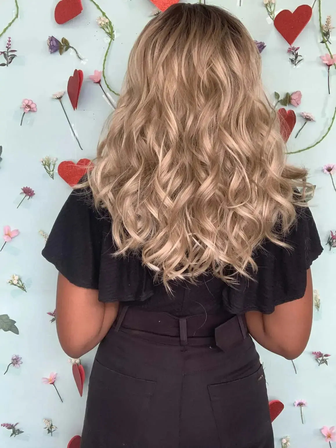Lace Front Nely Loira Ondulada