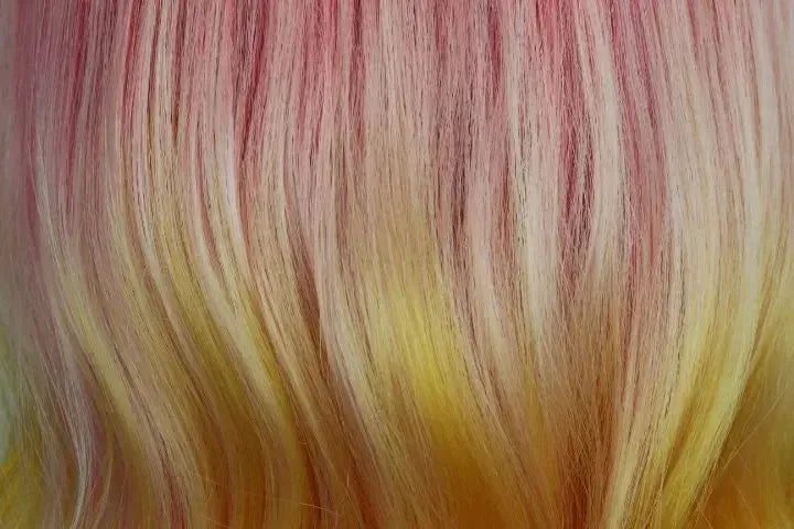 Lace Front Pink Lemonade Girl Colorida Ondulada 70 cm