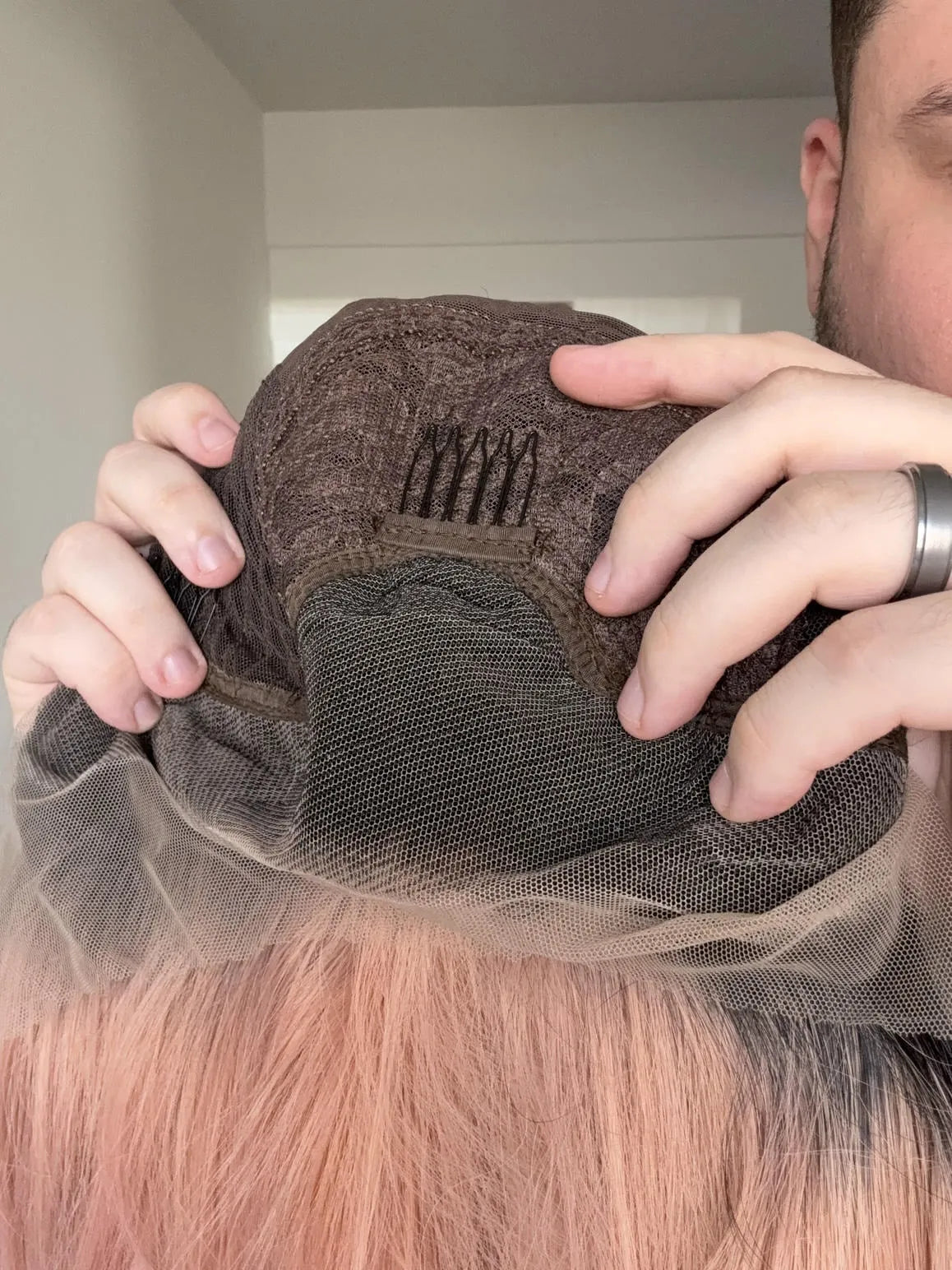 Lace Front Serena Rosa - Repartição Livre 13x3