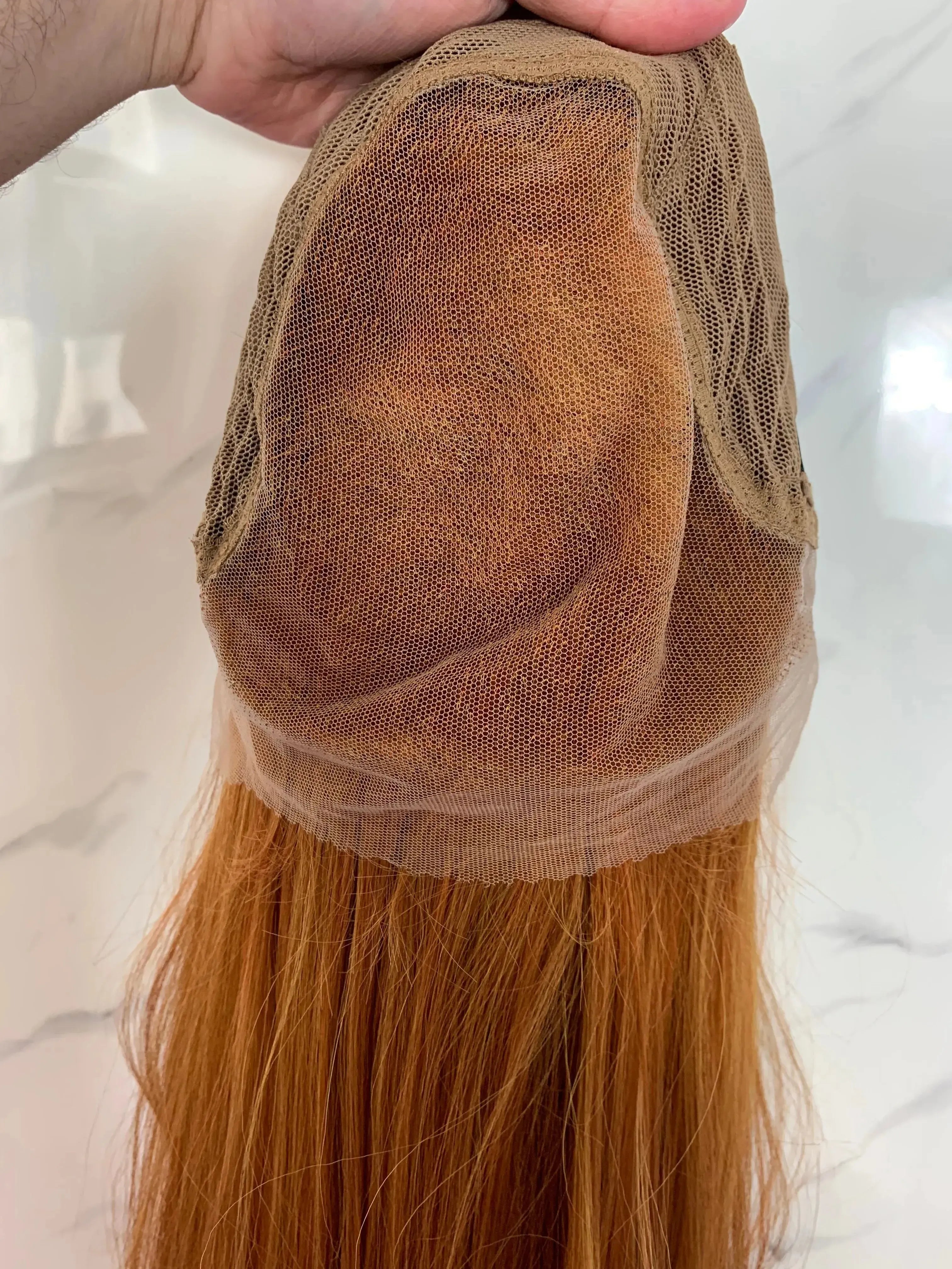 Lace Front Sonia Ruiva Repartição Livre 13x6