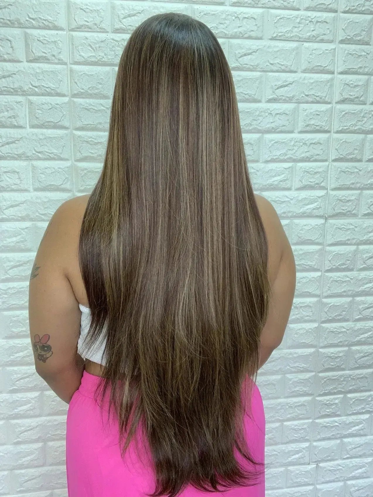 Lace Front Tela HD Beyonce Castanho com Luzes 33/27 - Repartição Livre 13x4