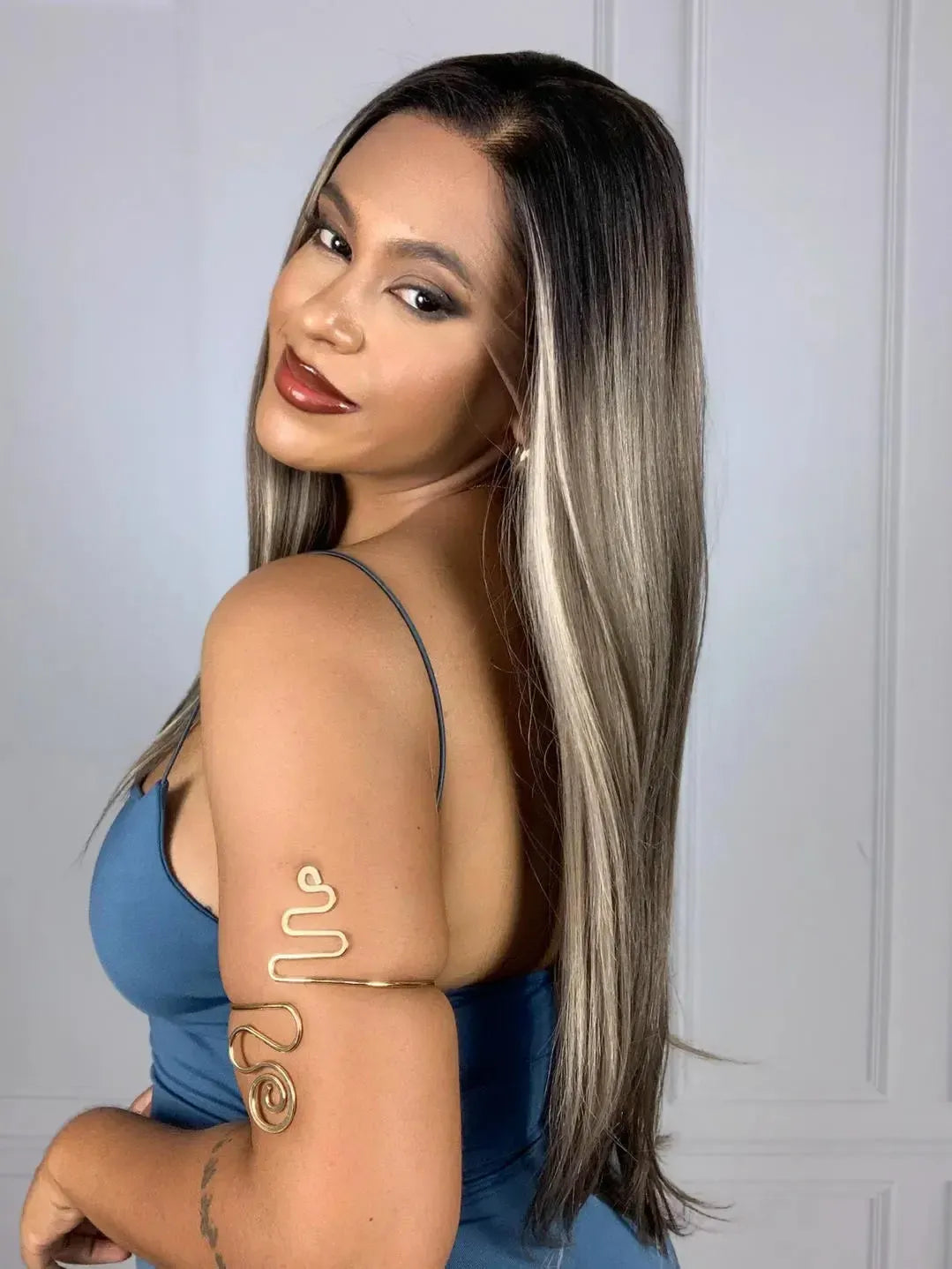 Lace Front Tela HD Diamante Luzes 23D - Repartição Livre 13x2