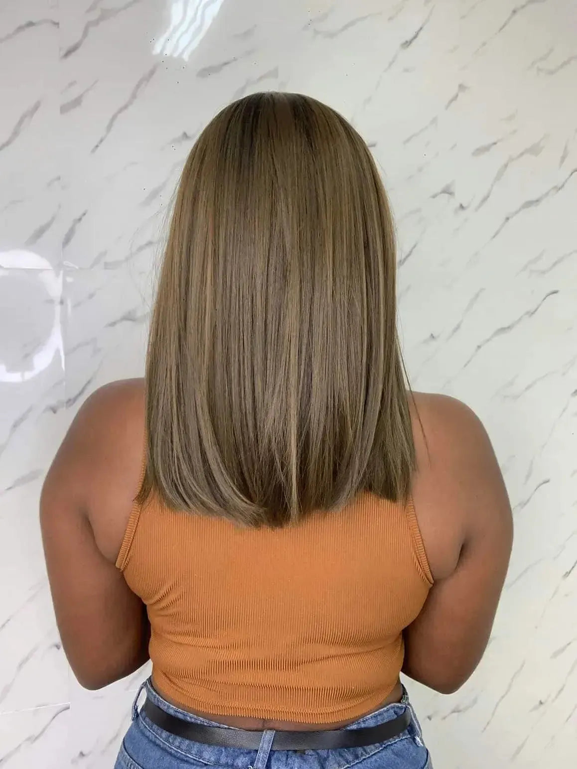 Lace Front Tela HD Eleny Castanho Luzes 12D - Repartição Livre 13x2