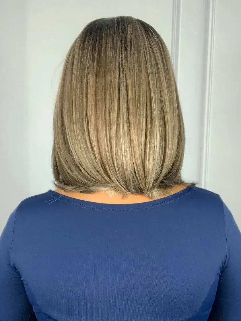 Lace Front Tela HD Lovenna 23D Castanho Luzes - Repartição Livre 13x4