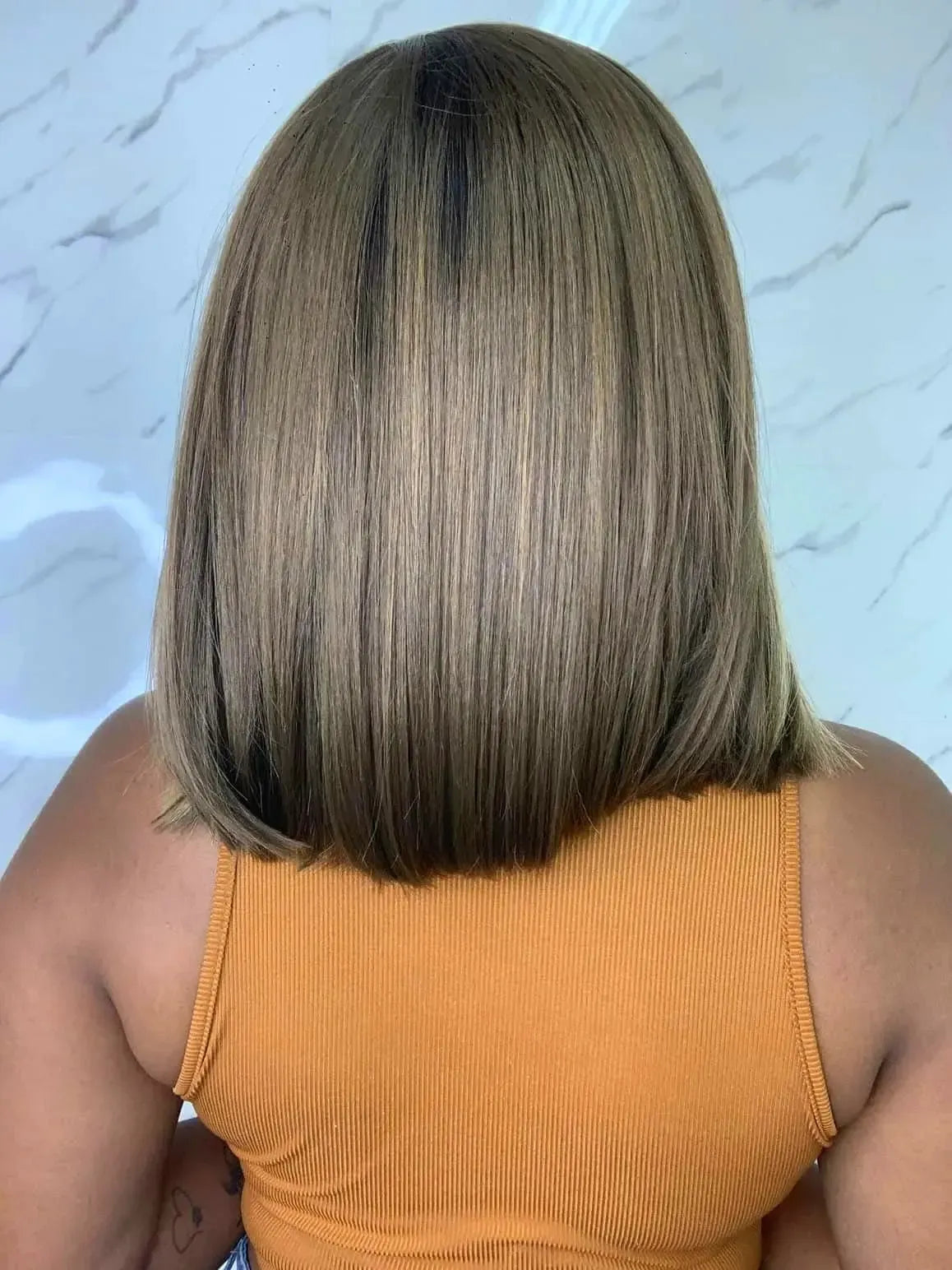 Lace Front Tela HD Lovenna Castanho Luzes 26J - Repartição Livre 13x4