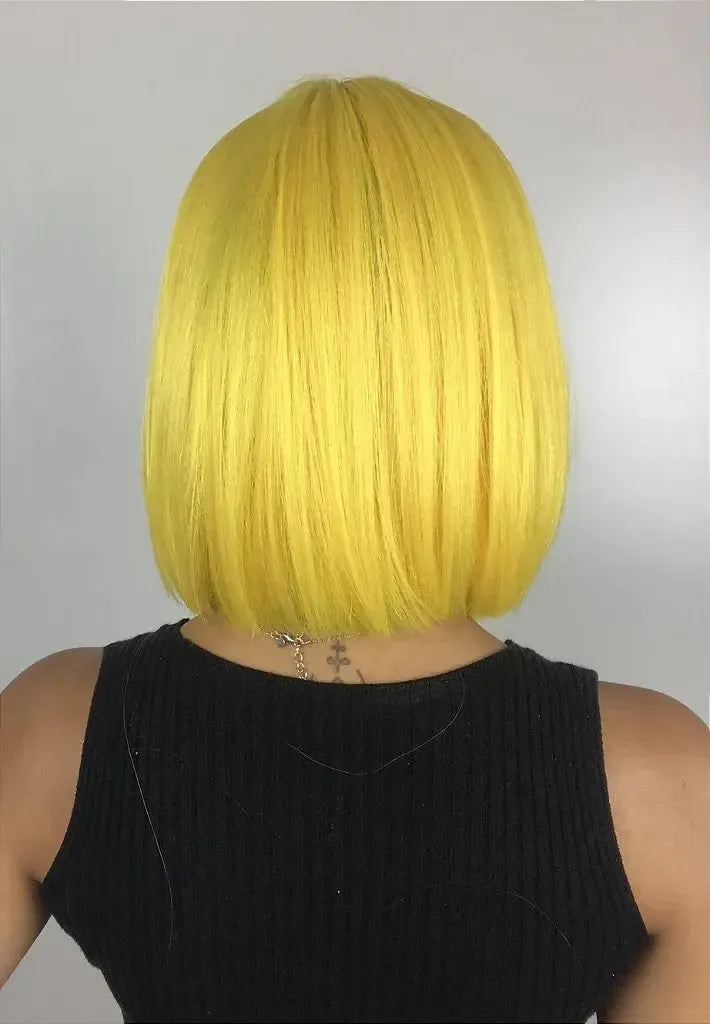 Lace Front Zoe Pam Amarela 40cm