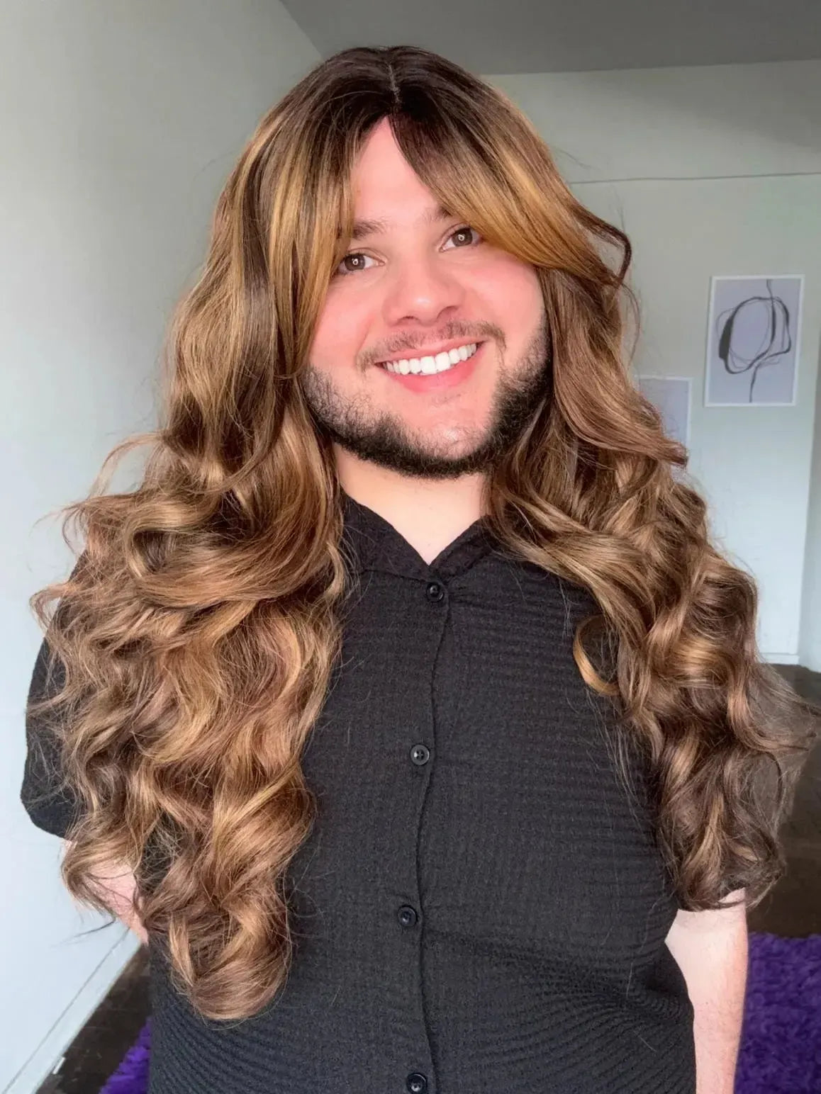 Part Lace Castanha Fibra Premium Peça Única 013