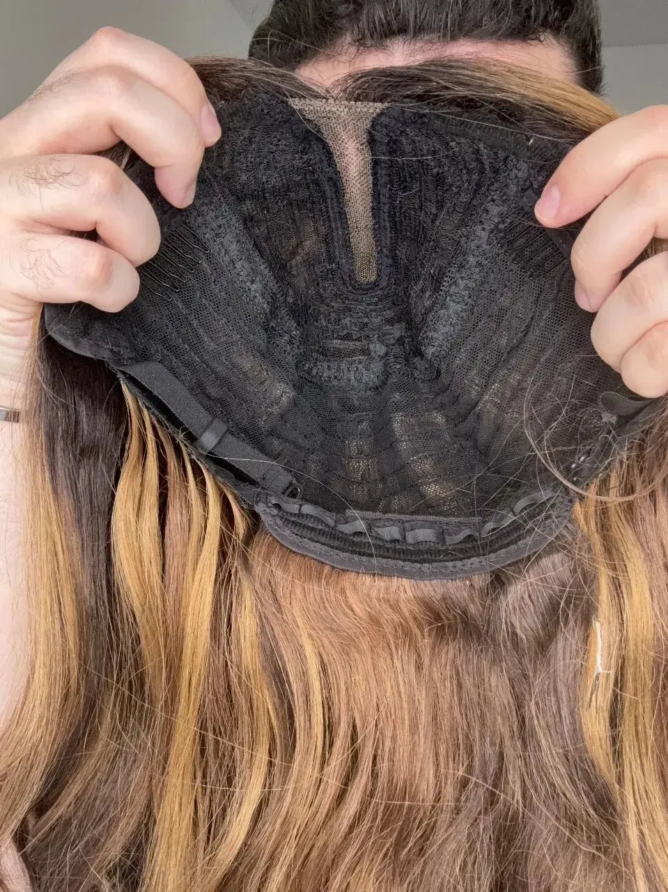 Part Lace Castanha Fibra Premium Peça Única 013