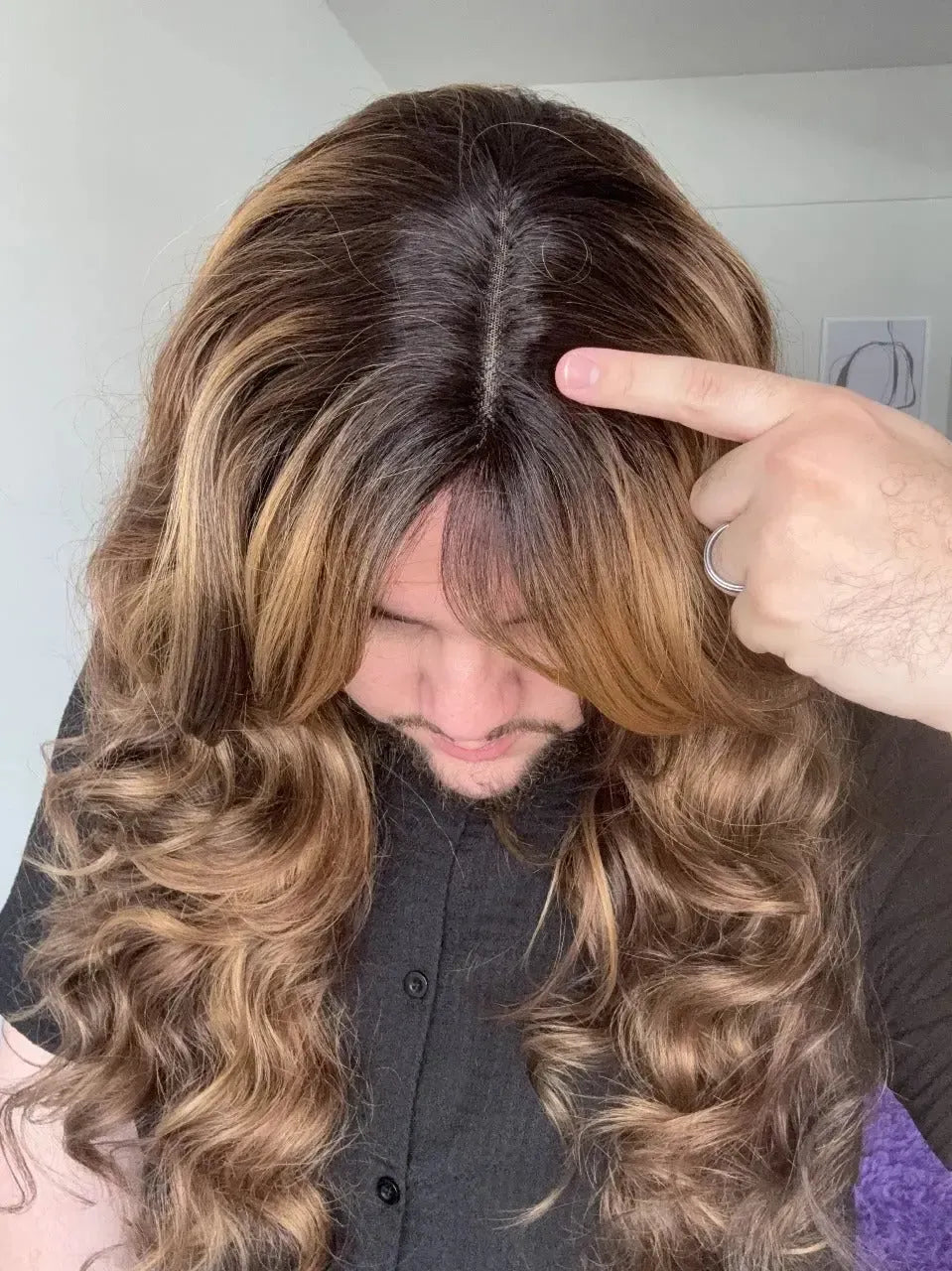 Part Lace Castanha Fibra Premium Peça Única 013