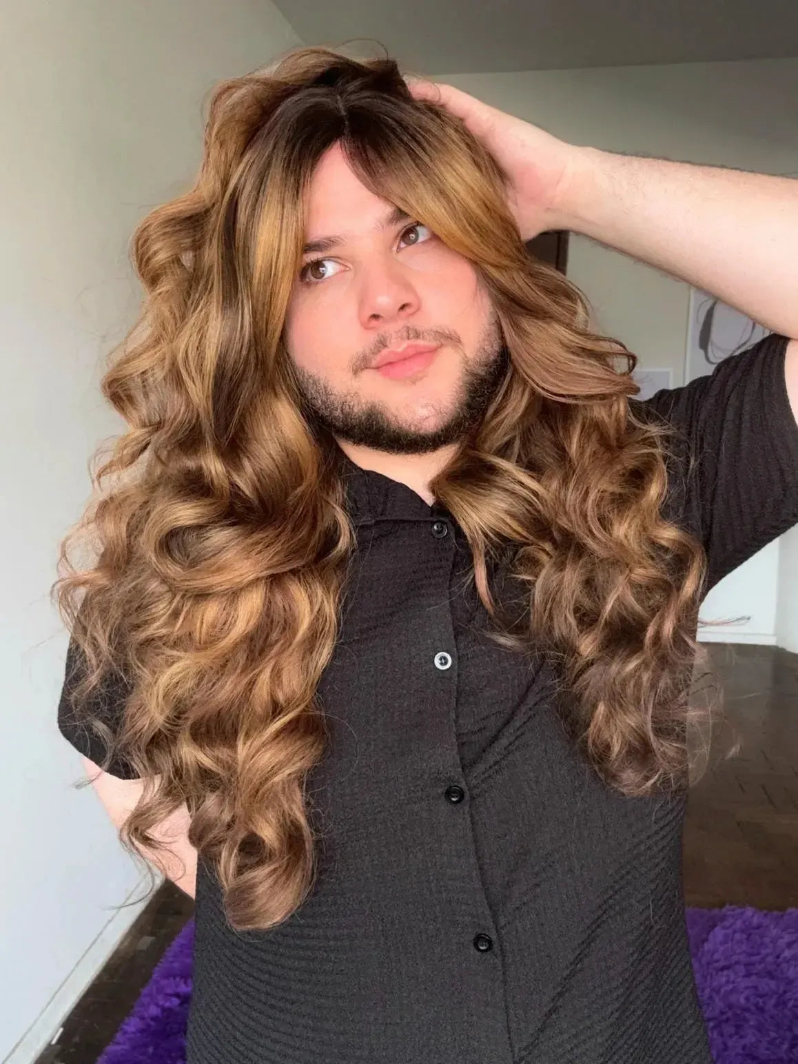 Part Lace Castanha Fibra Premium Peça Única 013