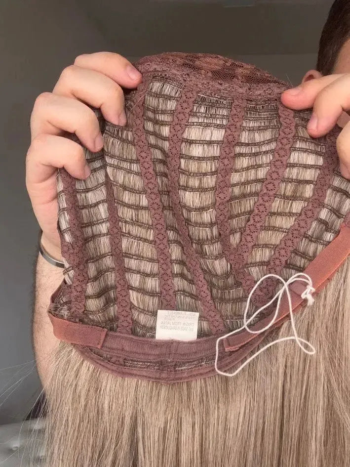 Part Lace Loira Fibra Premium Peça Única 037