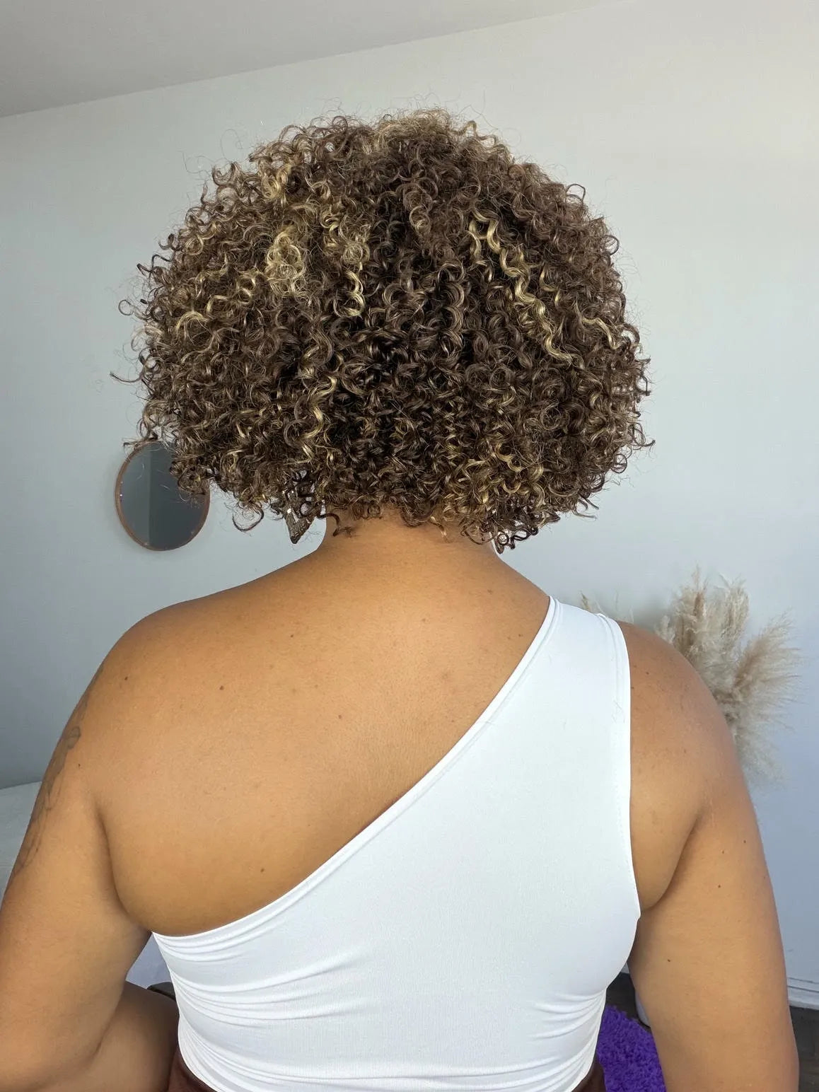 Peruca Cabelo Humano Lorena Cacheada 4/27