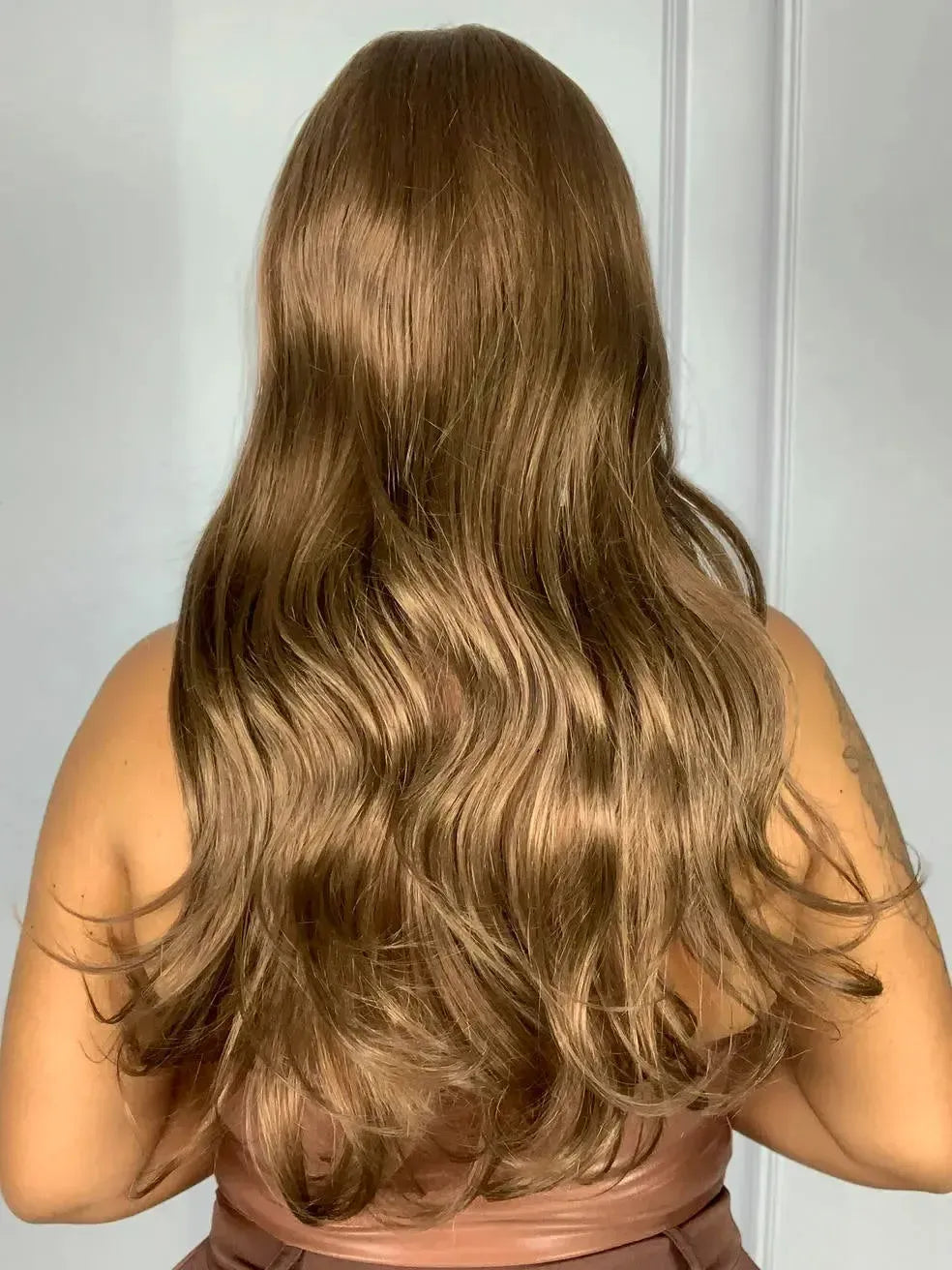 Peruca Camila Castanho Franja