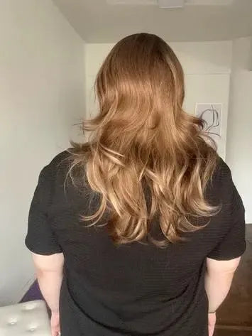 Peruca Castanha Fibra Premium Peça Única 035