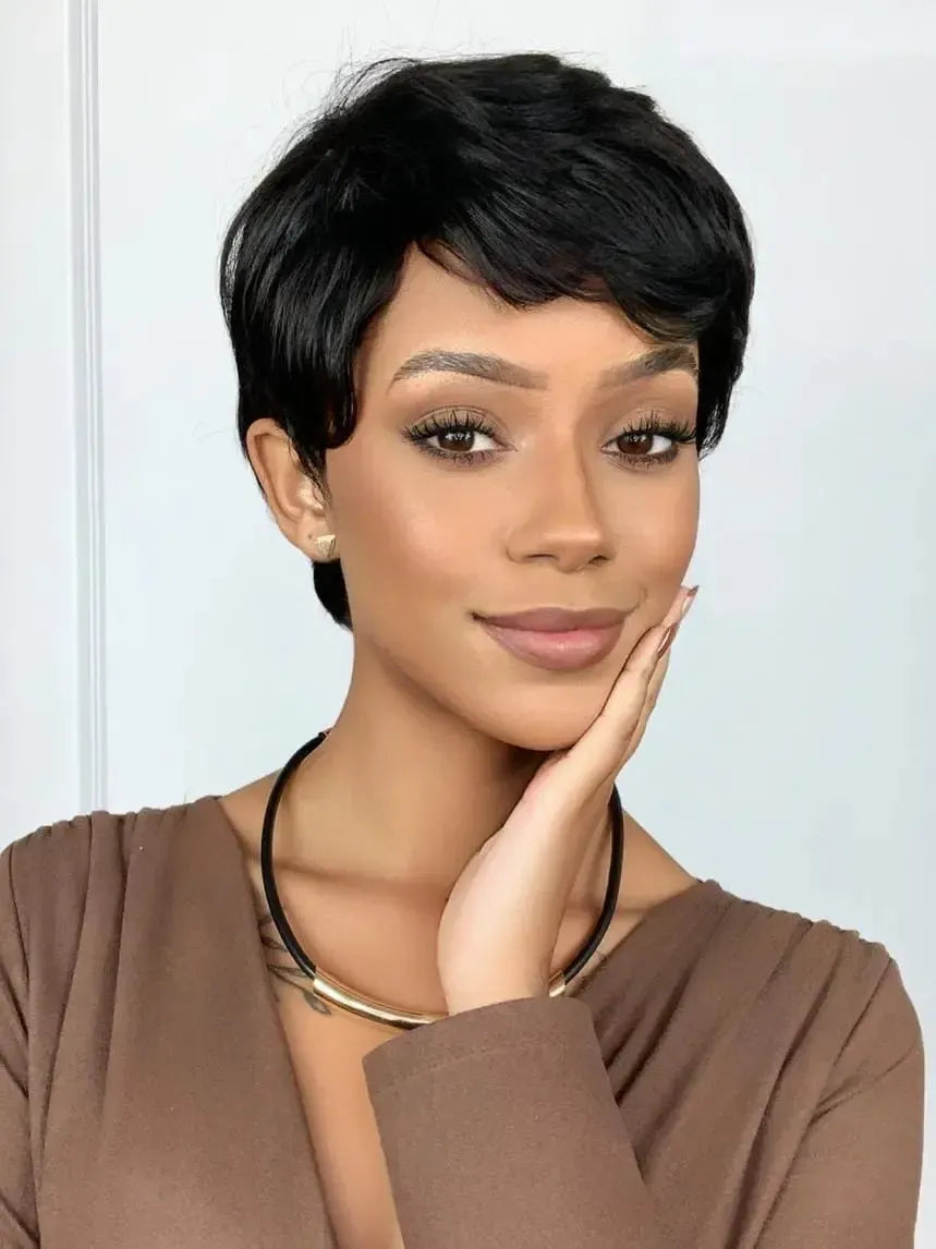 Peruca Humana Rafaela Curta