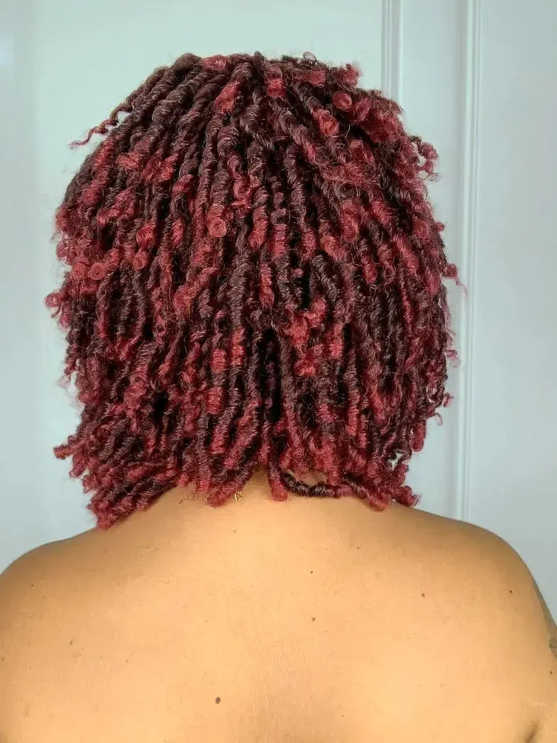 Peruca Kieza Dreads Vermelha